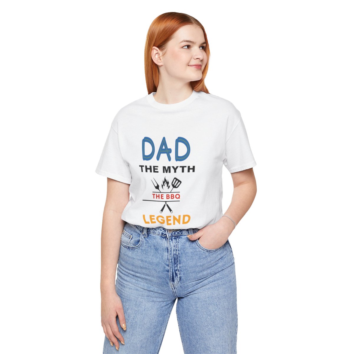 Dad: The Myth The BBQ Legend: The Unisex Jersey Short Sleeve Tee 18 Dad: The Myth The BBQ Legend: The Unisex Jersey Short Sleeve Tee - Image 18