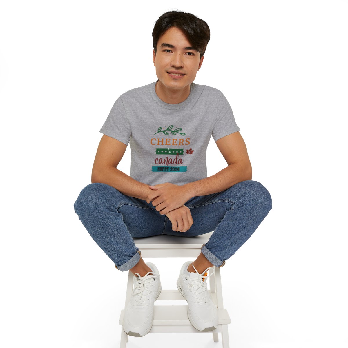 Cheers To Canada: Unisex Ultra Cotton Tee - Image 31