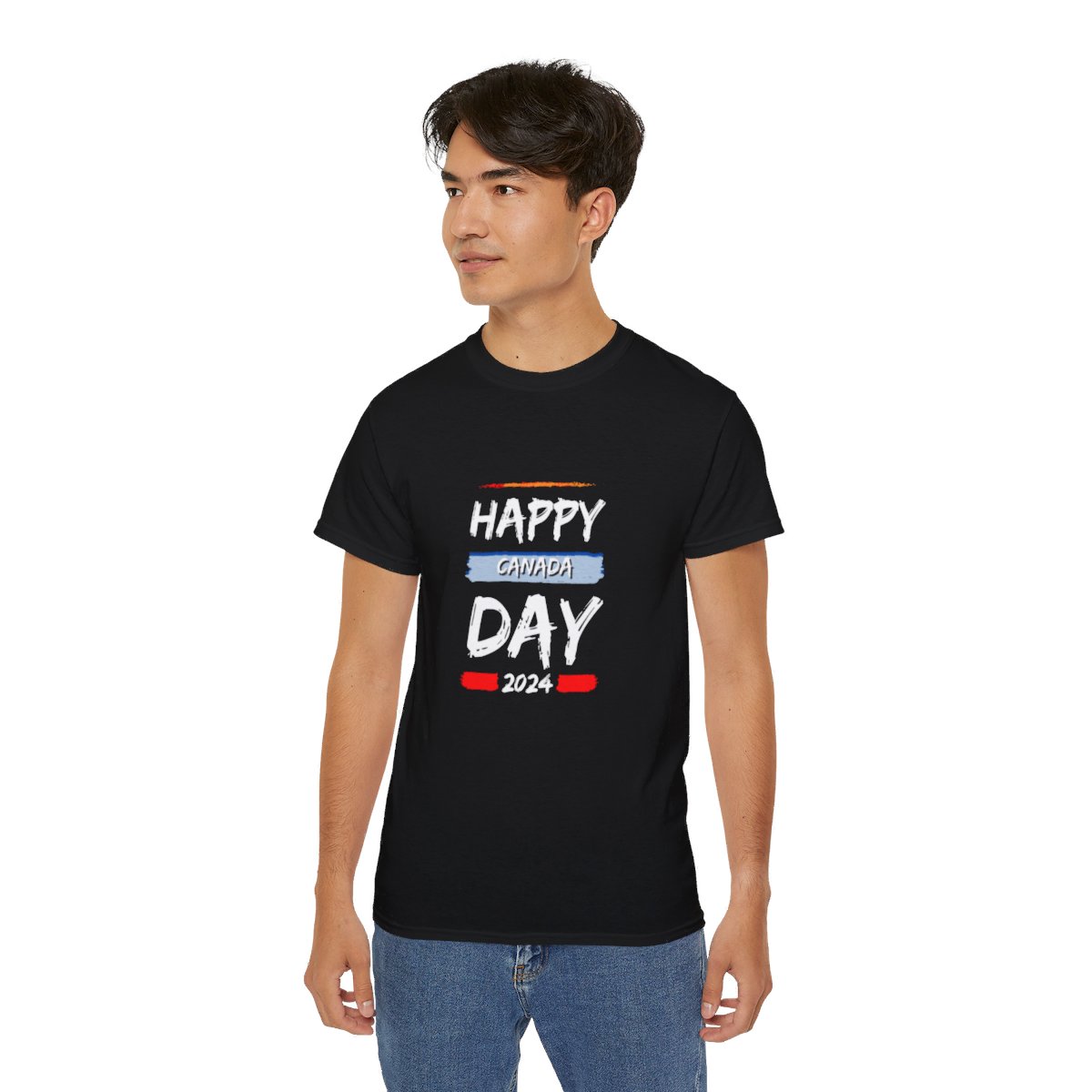 Happy Canada Day 2024: Unisex Ultra Cotton Tee 1 Happy Canada Day 2024: Unisex Ultra Cotton Tee