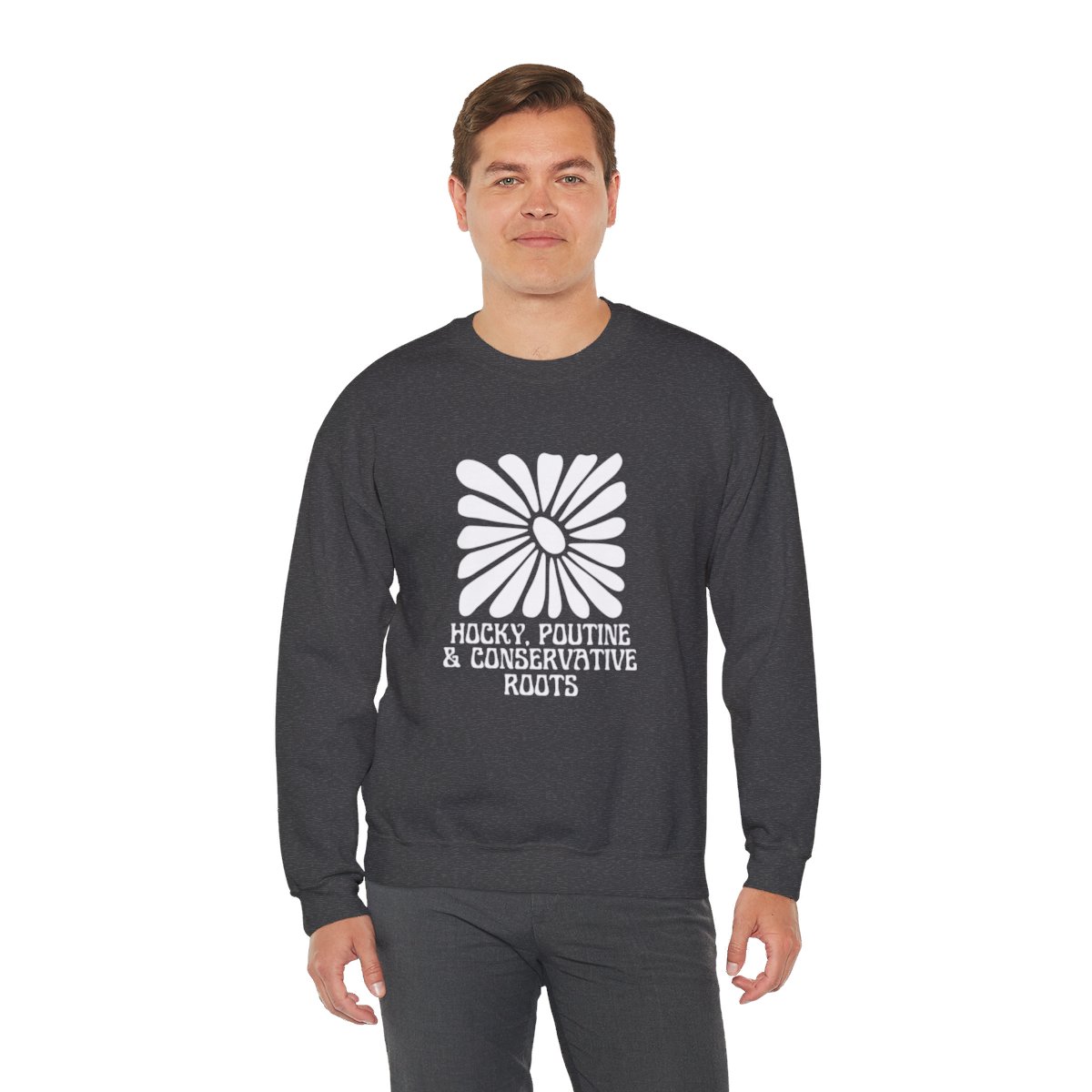Hockey, Poutine & Conservative Roots: Unisex Heavy Blend™ Crewneck Sweatshirt 40 Hockey, Poutine & Conservative Roots: Unisex Heavy Blend™ Crewneck Sweatshirt - Image 40