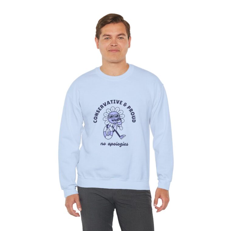 Conservative & Proud, No Apologies: Unisex Heavy Blend™ Crewneck Sweatshirt