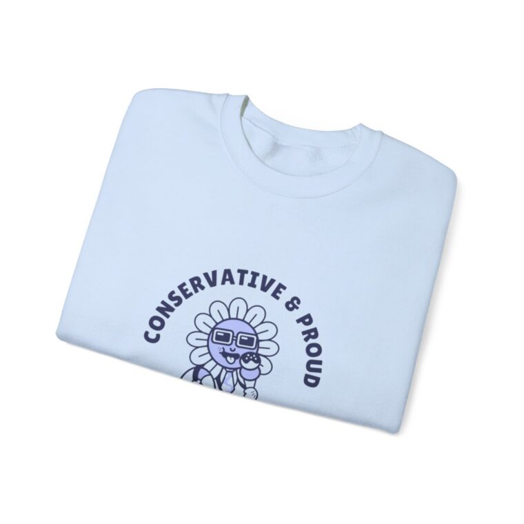 Conservative & Proud, No Apologies: Unisex Heavy Blend™ Crewneck Sweatshirt - Image 4