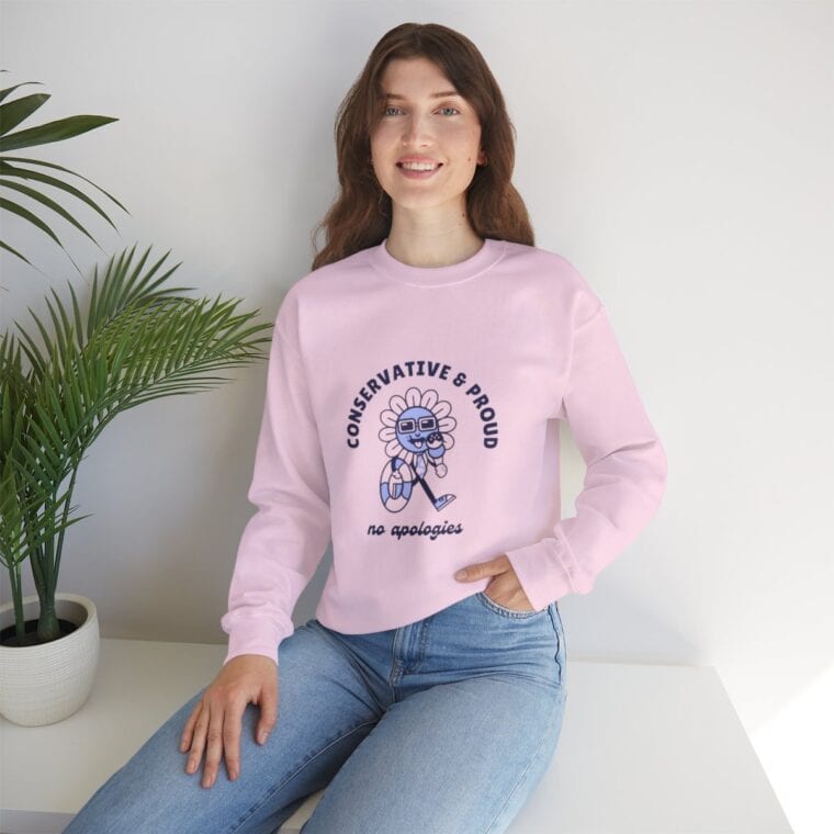 Conservative & Proud, No Apologies: Unisex Heavy Blend™ Crewneck Sweatshirt - Image 44