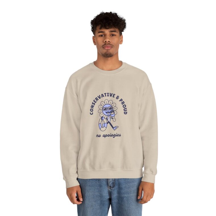 Conservative & Proud, No Apologies: Unisex Heavy Blend™ Crewneck Sweatshirt - Image 28