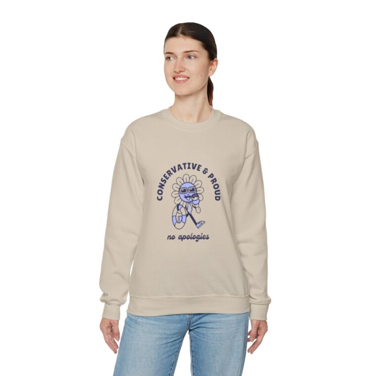 Conservative & Proud, No Apologies: Unisex Heavy Blend™ Crewneck Sweatshirt - Image 30