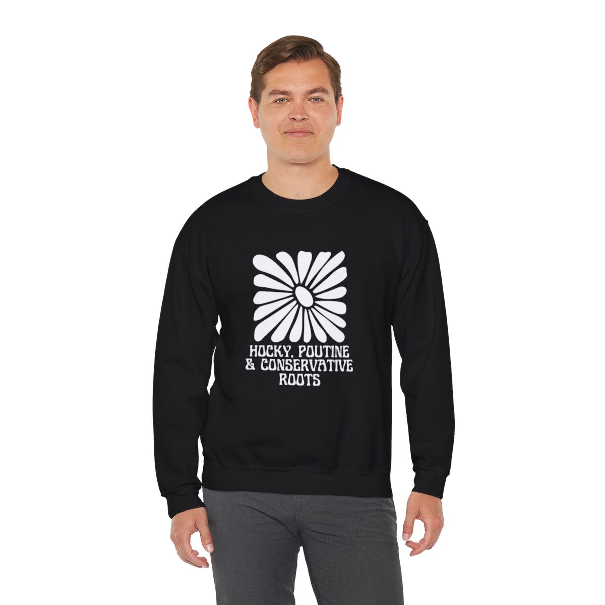 Hockey, Poutine & Conservative Roots: Unisex Heavy Blend™ Crewneck Sweatshirt 18 Hockey, Poutine & Conservative Roots: Unisex Heavy Blend™ Crewneck Sweatshirt - Image 18