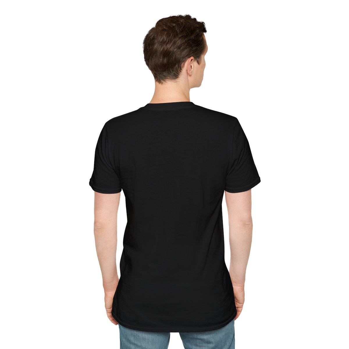 Promoted to Dad: Unisex Softstyle T-Shirt - Image 33