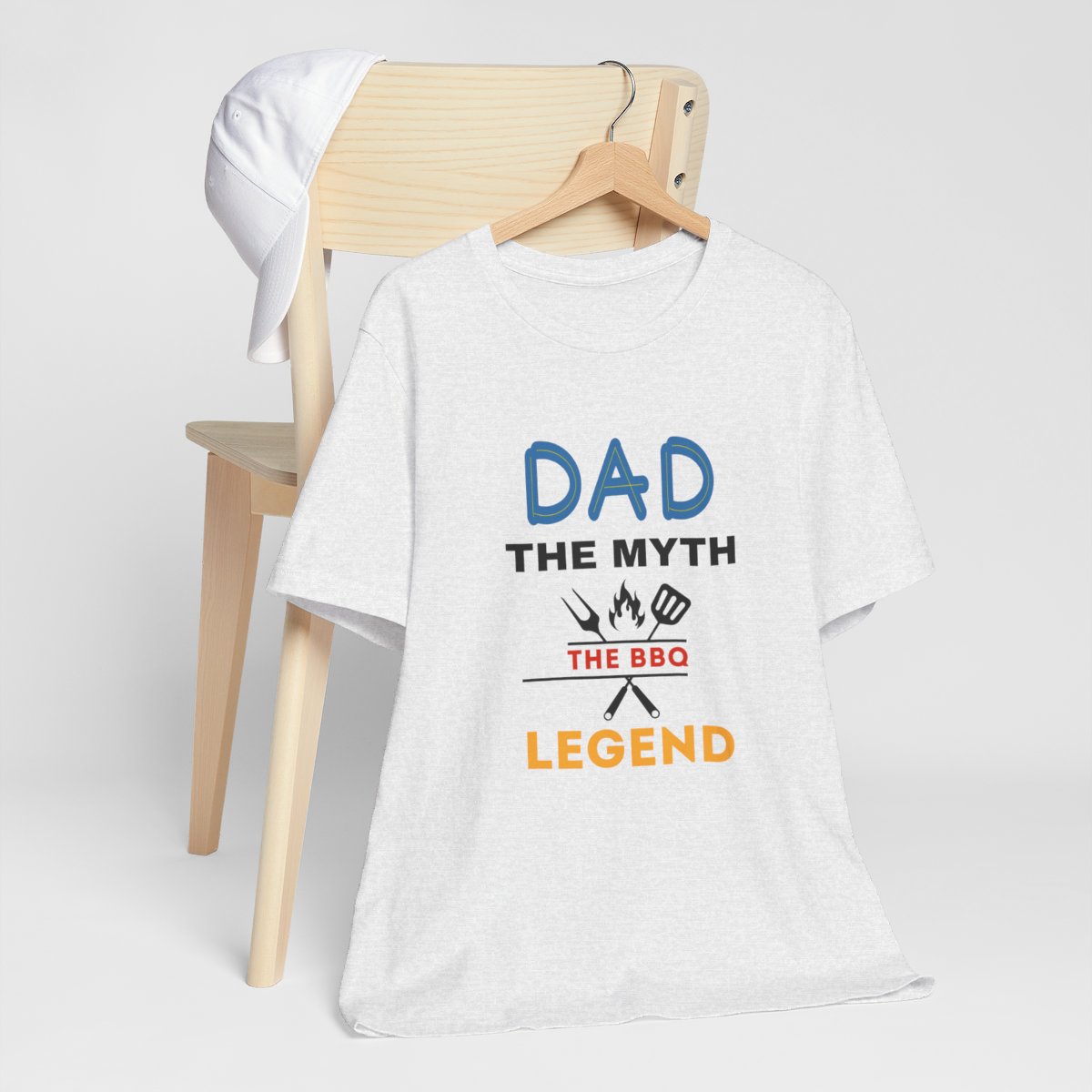 Dad: The Myth The BBQ Legend: The Unisex Jersey Short Sleeve Tee 30 Dad: The Myth The BBQ Legend: The Unisex Jersey Short Sleeve Tee - Image 30
