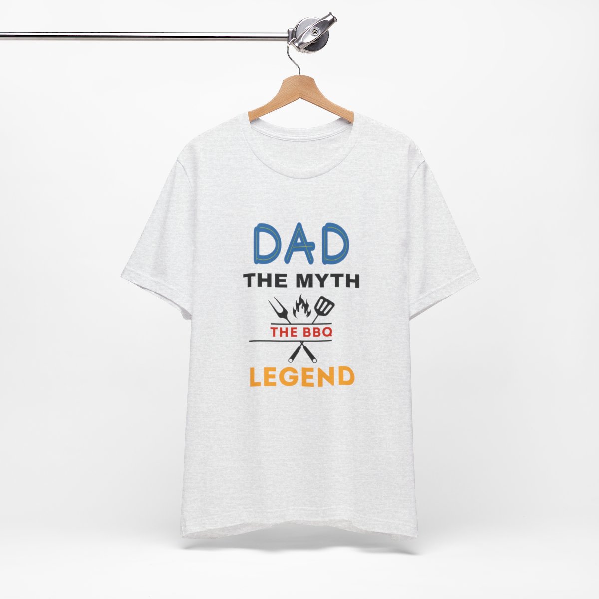 Dad: The Myth The BBQ Legend: The Unisex Jersey Short Sleeve Tee 37 Dad: The Myth The BBQ Legend: The Unisex Jersey Short Sleeve Tee - Image 37