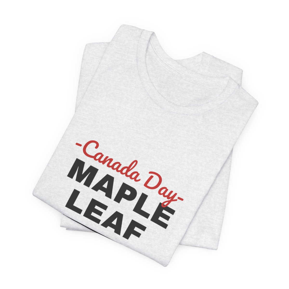 Canada Day: Maple Leaf Madness : Unisex Jersey Short Sleeve Tee - Image 35