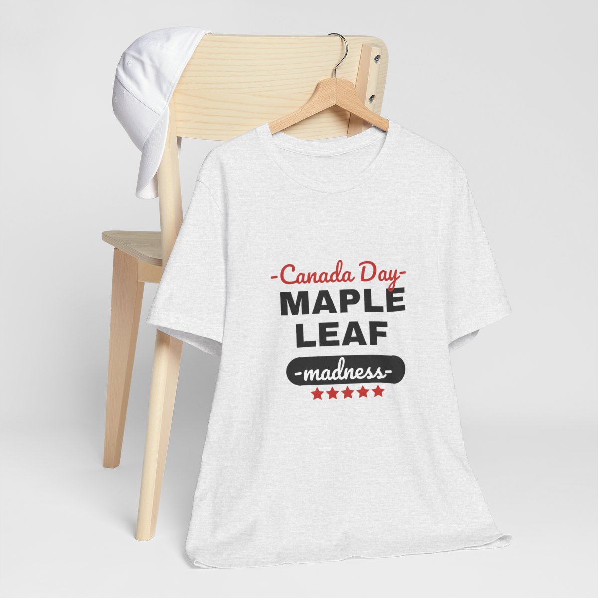 Canada Day: Maple Leaf Madness : Unisex Jersey Short Sleeve Tee - Image 38