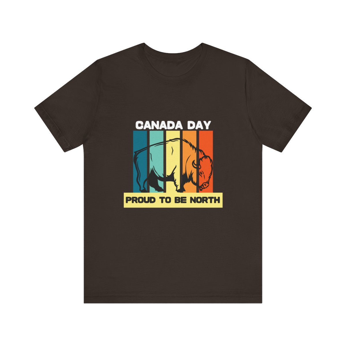 Canada Day, Proud To Be North: Unisex Jersey Short Sleeve Tee 60 Canada Day, Proud To Be North: Unisex Jersey Short Sleeve Tee - Image 60