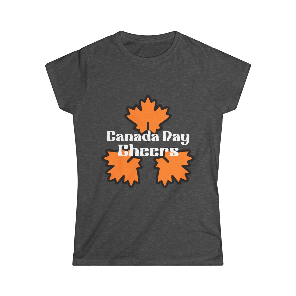 Canada Day Cheers: Women's Softstyle Tee - Image 4