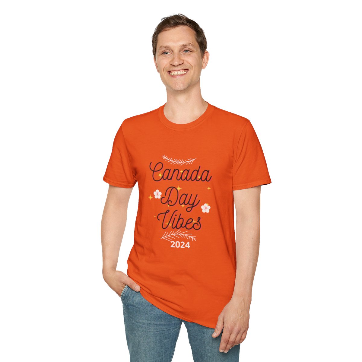 Canada Day Vibes: Unisex Softstyle T-Shirt - Image 20