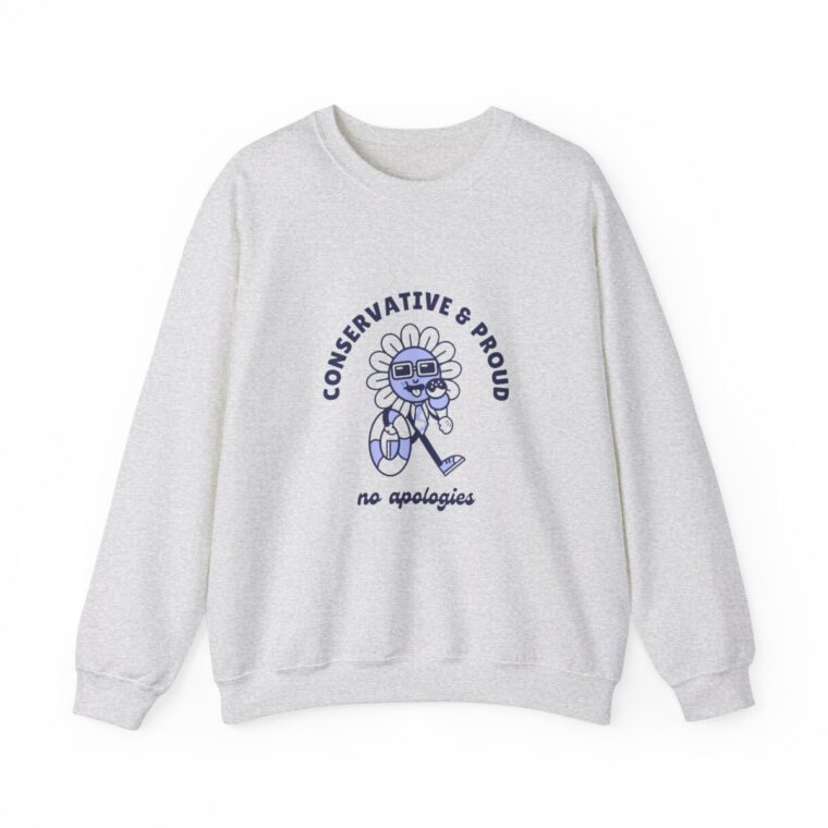 Conservative & Proud, No Apologies: Unisex Heavy Blend™ Crewneck Sweatshirt - Image 13