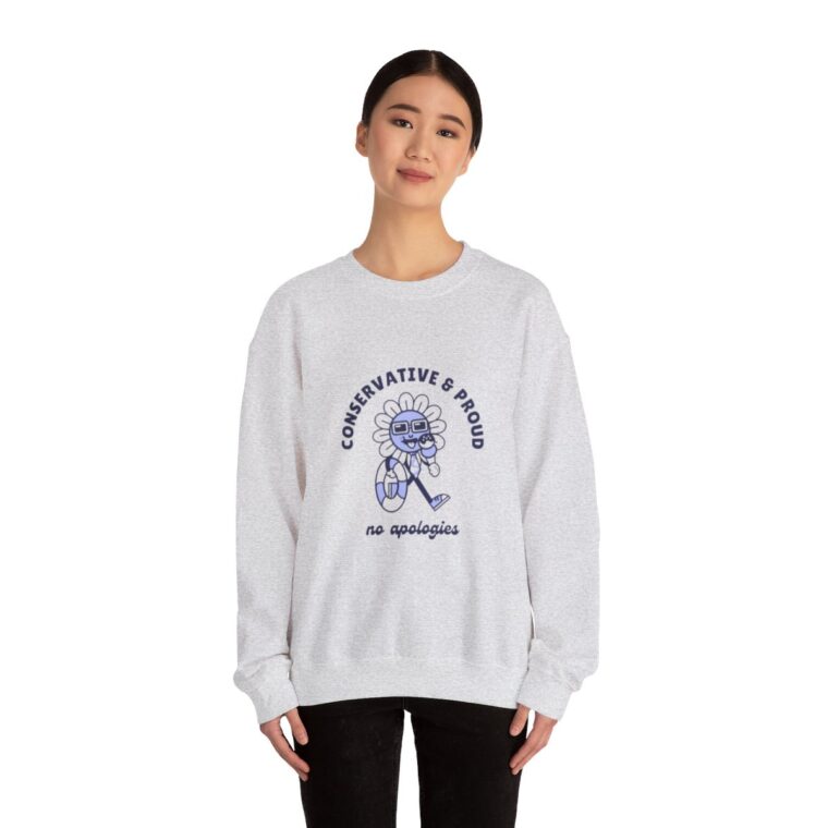 Conservative & Proud, No Apologies: Unisex Heavy Blend™ Crewneck Sweatshirt - Image 16