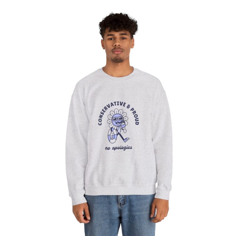 Conservative & Proud, No Apologies: Unisex Heavy Blend™ Crewneck Sweatshirt - Image 17