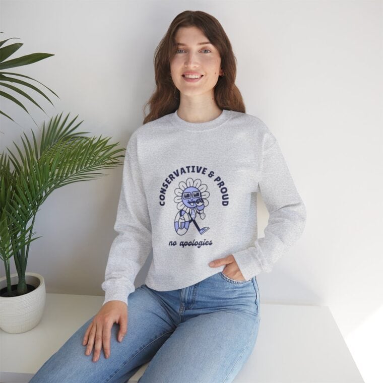Conservative & Proud, No Apologies: Unisex Heavy Blend™ Crewneck Sweatshirt - Image 22