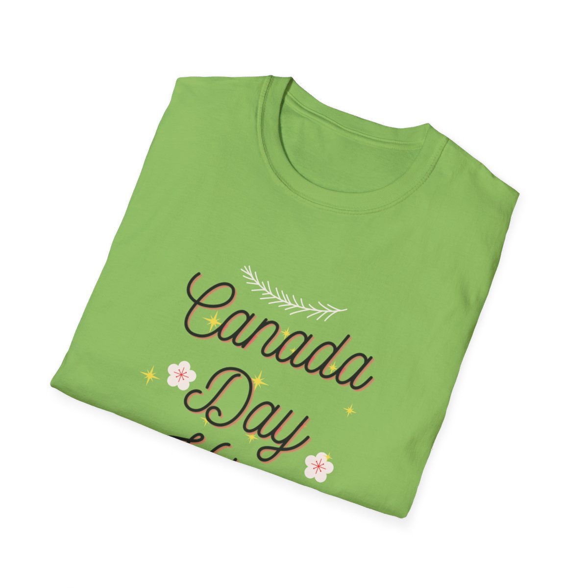 Canada Day Vibes: Unisex Softstyle T-Shirt - Image 5